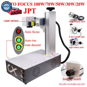 Auto Focus 100W JPT MOPA M7 Fiber Laser - Color Metal Cutting