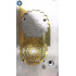 100W JPT Fiber Laser Metal Cutting Machine - Table Type Silver Gold