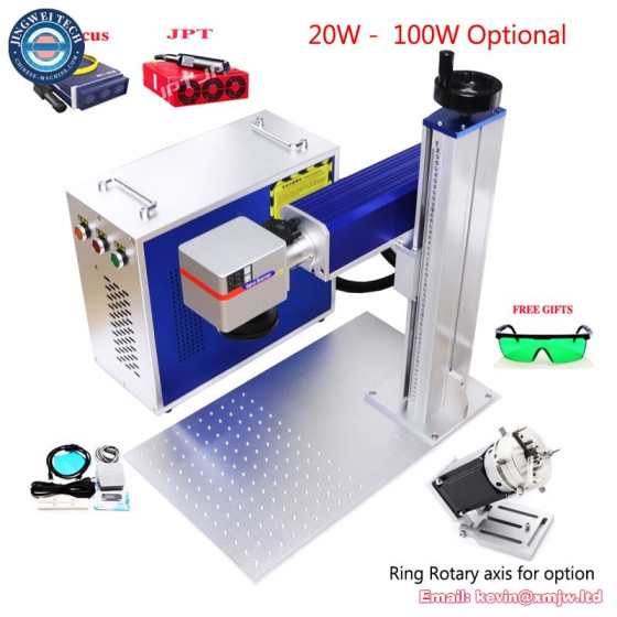 JPT MOPA M7 Fiber Laser Engraver - EZCAD2 Galvo BJJCZ Main Board