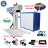20W Fiber Laser Marking Machine - Galvo Scanner Nameplate Engraver