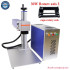 Raycus MAX Fiber Laser 70W - Rotary Business Card Silver Gold Cutter