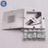 90mm Aluminum BGA Reballing Station Kit - 5 Solder Balls, 10 Stencils