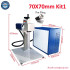 JPT Mopa M7 Fiber Laser Metal Cutting Machine - 100W Nameplate Tool