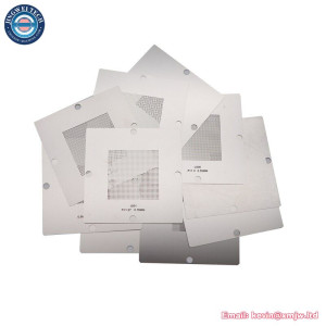 10pcs Universal BGA Stencil Kit 90mm - 0.3-0.6mm Solder Balls Repair
