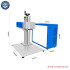JPT Mopa M7 Fiber Laser Metal Cutting Machine - 100W Nameplate Tool