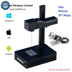 JPT Raycus B3 Fiber Laser Marking Machine - 60W Wifi Portable Metal