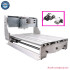 6040 CNC Wood Router Aluminum Frame - Rotary Axis 57 Motor Kit