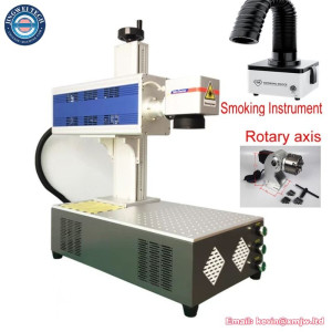 50W CO2 Metal Pipe Laser Marking Machine - Rotary Axis Non-Metal