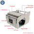 Automatic Label Dispenser Machine X-130/X-180 - Digital Control 5-180mm Stripping