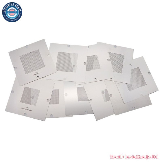 Universal BGA Reballing Stencils 90mm - 0.3mm to 0.76mm for Laptop Repair Universal BGA Reballing Stencils 90mm - 0.3mm to 0.76mm for Laptop Repair