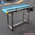1500mm Food Grade Conveyor Belt - Double Buffles Bottle Sticker Laser