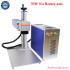 Raycus MAX Fiber Laser 70W - Rotary Business Card Silver Gold Cutter