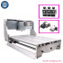 Mini CNC 3040 Frame Ball Screw Kit - Rotary Axis Nema 23 Motors