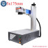 Fiber Laser Marking Machine - Rotary Axis Metal Card Silver Gold 100W