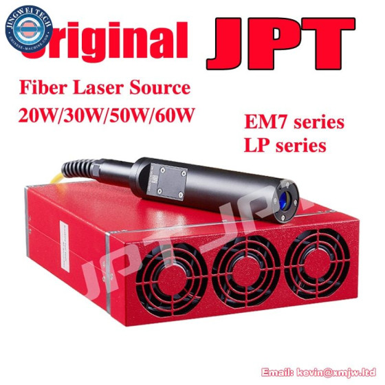 Original JPT Fiber Laser Marking Machine 20W - Brass Stainless Engrave