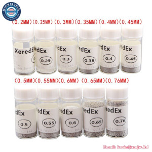 BGA Solder Balls 0.25-0.76mm Leaded Tin - Rework Repair Tool Reballing