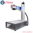 Fiber Laser Marking Machine - Rotary Axis Metal Card Silver Gold 100W