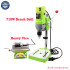 710W Bench Drill Milling Machine - + Heavy Vice Aluminum Workbench for DIY Metal