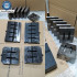 Ultrasonic Welding Machine Transducer Mold Horn - 110*20mm 120khz Nonwoven Mask