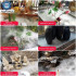 Industrial Stainless Steel Mist Maker Humidifier - 10 Head Ultrasonic Atomizer