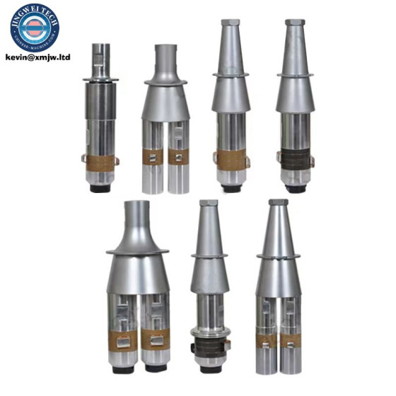 Ultrasonic Welding Transducer 28KHz-15khz - With Booster For Mask Machine