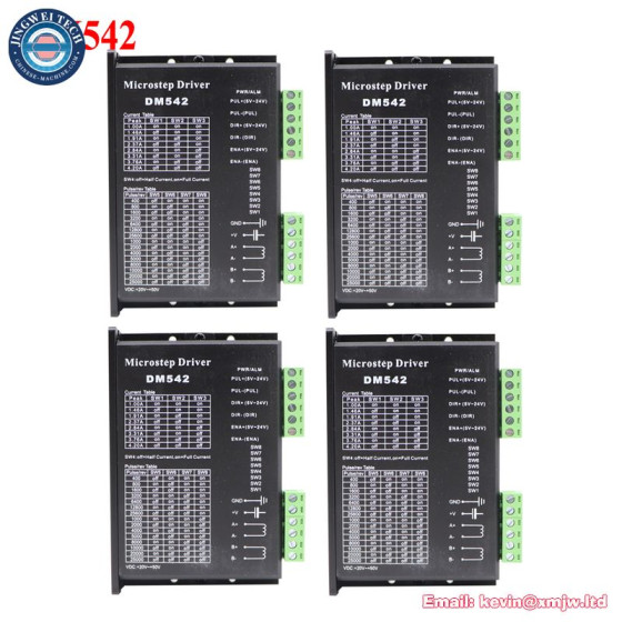 DM542 2-Phase Digital Stepper Motor Driver - 18-48V DC 4.2A for CNC Router