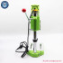 710W Bench Drill Milling Machine - + Heavy Vice Aluminum Workbench for DIY Metal