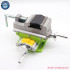 710W Bench Drill Milling Machine - + Heavy Vice Aluminum Workbench for DIY Metal