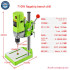 Electric Bench Drill Vise Fixture - Variable Speed Heavy Duty for Wood/Metal DIY