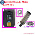 CNC Air Cooled Spindle Kit - 800W/1500W/2200W, 220V VFD, ER11/ER16/ER20