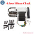 4th A Rotary Axis 80/100mm - 4 Jaw Chuck, Stepper Motor for CNC Router