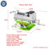 Electric Bench Drill Vise Fixture - Variable Speed Heavy Duty for Wood/Metal DIY