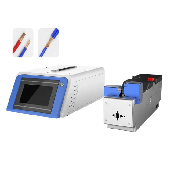 EW-6055 Semi Automatic Ultrasonic Cable Wire Harness Welding Machine