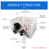 Two-Wheeled Small Wire Stripper - Cable Cutting and Stripping Machine