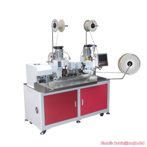 Five-Wire Tin Dipping Machine: Crimping, Cutting, Stripping, Twisting