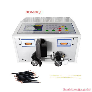 Two-Wheeled Small Wire Stripper - Cable Cutting and Stripping Machine