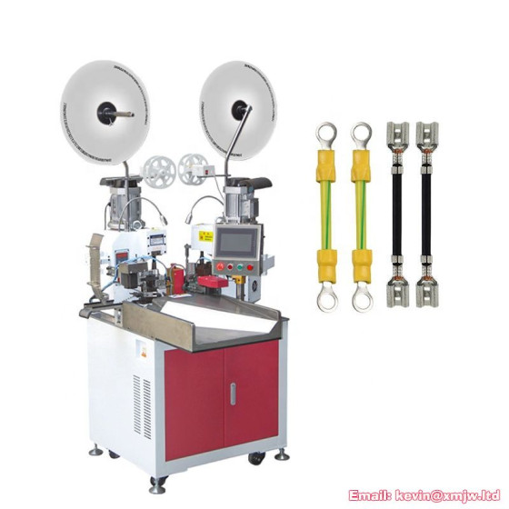 Automatic Wire Processing Machine: Double-Head, Cutting & Stripping