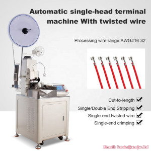 TR-DD03 High Speed Wire Crimping Machine: Cut, Strip, Twist