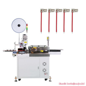TR-DD01 Automatic Cable Crimping Machine: Cut, Strip, Tinning