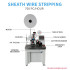 Full Automatic Multi-core Cable Crimping Machine: Electric Wire