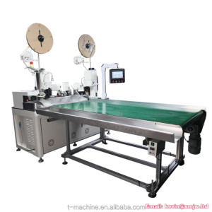 Automatic Cable Terminal Crimping Machine: Double-Head Heat Shrink