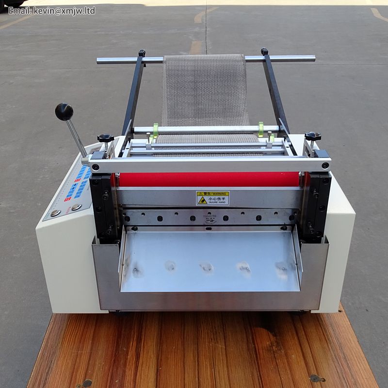 Automatic wire cutting machine desktop stainless steel belt screen slicer metal sheet cutting machine production machine