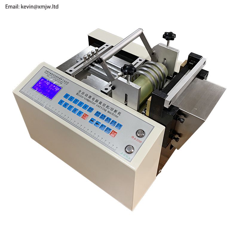 Automatic small silicone chip slicing machine, sealing strip rubber ring cutting machine, PU plastic tape cutting machine